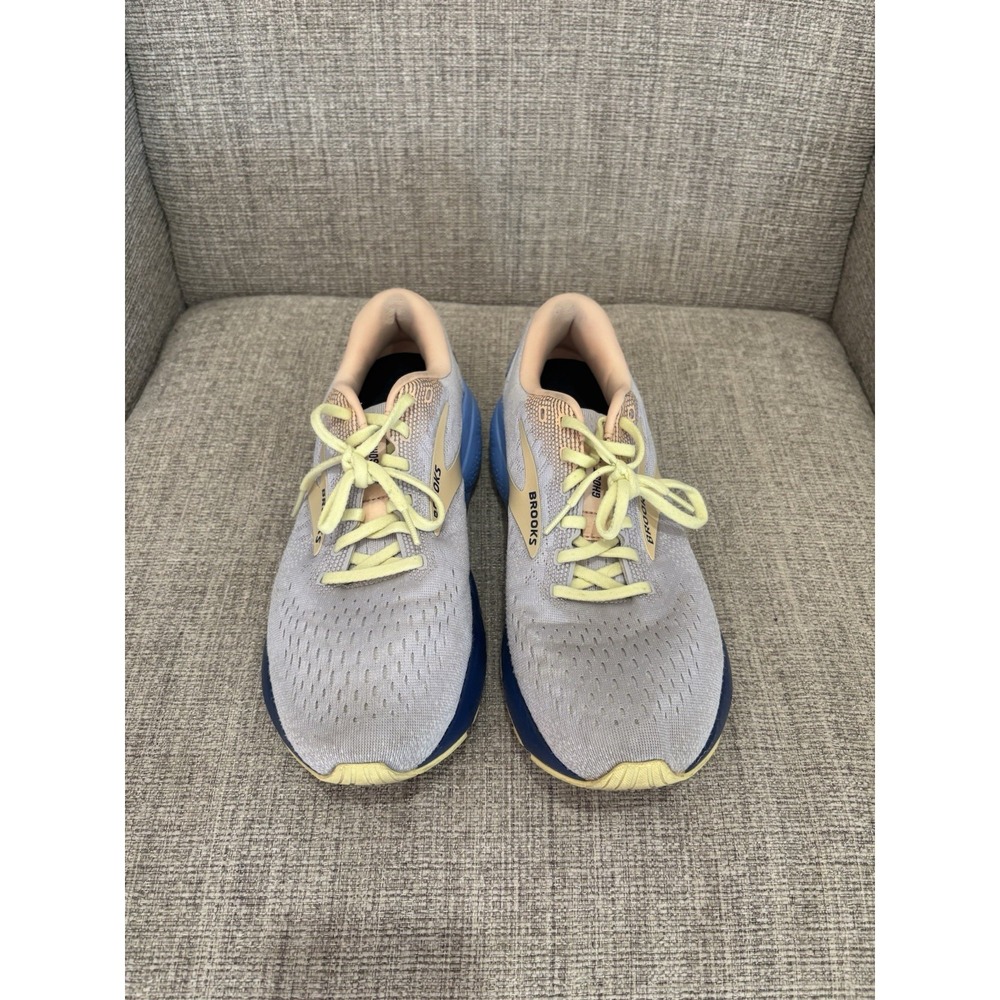 Brooks Women's Ghost 16 Running Shoes Blue/Peach Size 11 - Picture 2 of 9